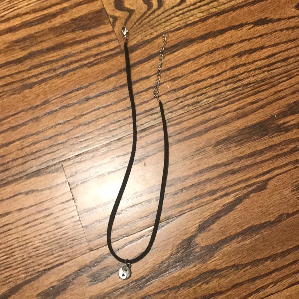 Yin yang coated in sterling silver